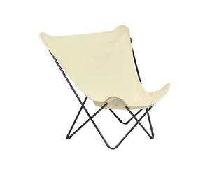 Lafuma Mobilier - Poltrona pieghevole compatta - Pop Up XL Ecru Beige