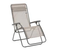 Lafuma Mobilier Rt2 Relax-Sedia a Sdraio reclinabile, Tessuto, Castagna, 114x68x