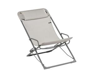 Lafuma Mobilier - Sdraio pieghevole reclinabile - Transaswing Plus Batyline Terre - Grigio