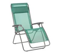 LAFUMA MOBILIER Sedia a Sdraio reclinabile Relax, Pieghevole e Regolabile, R Clip, Batyline, Colore: clorofilla, LFM4020-9266