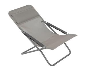 Lafuma Mobilier - Transabed Batyline Iso - Sedia da campeggio grigio