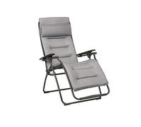 Sedia pieghevole Lafuma Mobilier Futura Be Comfort grigio chiaro