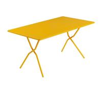 Lafuma Tavolo da giardino pieghevole 140x70xh72 cm Balcony (Giallo Miel)