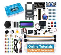 LAFVIN Super Starter Kit per ESP32-S3-WROOM Supporto MicroPython & C/C++ | Fotocamera, WiFi e Bluetooth, oltre 70 progetti di tutorial online, kit di programmazione elettronica STEM per principianti