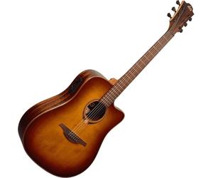LAG Tramontane 118 T118DCE Brown Shadow Chitarra Semiacustica Dreadnought