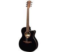 LAG Tramontane T118ACE-BLK - chitarra acustica elettrificata con top in cedro massello