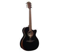 LAG Tramontane T118ACE-BLK - chitarra acustica elettrificata con top in cedro massello