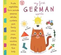 Lagarta My First German Words English German Bilingual Dictionary Bi (Tascabile)