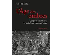 Jean-Noel Tardy L'Age Des Ombres (Tascabile) Romans, Essais, Poesie, Documents