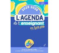 L'AGENDA DE L’ENSEIGNANT 2025-2026 (spécial lycée professionnel) | Planner pour professeur organisé + accès à une boîte à outils digitale