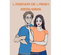 L'AGENDA DE L'AESH 2025/2026: COULEURS ET RIGIDE