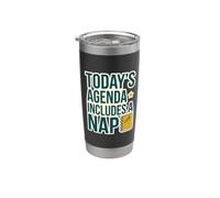 L'agenda di oggi include un appassionato di relax per gli amanti del pisolino Bicchiere termico in acciaio inox doppia parete