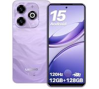 LAGENIO A11 Smartphone Android 15, 12GB RAM+128GB ROM/TF 1TB, 6.7'' HD+120Hz, Octa-Core Unisoc T7250 Telefono Cellulare, 5150mAh/13MP+8MP/Fingerprint/Face ID/4G Dual SIM/Widevine L1/OTG