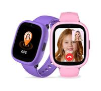 LAGENIO K3 Smart Watch per bambini con GPS e telefono, 1,7" HD 4G smartwatch per bambini con videochiamata, WiFi, SOS, musica, sveglia, modalità scuola, IP68, impermeabile -Smart Watch per bambin dai