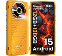 LAGENIO Panther 2 Rugged Smartphone Android 15,12GB+128GB/1TB Espandibile, IP68/IP69K 6.7" HD+120Hz Telefono Rugged, 16MP+8MP, 5150mAh, Widevine L1/Face ID/OTG/GPS/NFC/3 SIM Slots, Dune