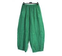 LAGENLOOK 100% LINO PANTALONI ITALIANI 8 COLLI 3 TAGLIE: Plus:1 Plus:2 Plus:3