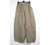 LAGENLOOK 100% LINO PANTALONI ITALIANI 8 COLLI 3 TAGLIE: Plus:1 Plus:2 Plus:3