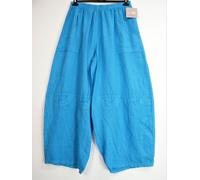 LAGENLOOK 100% LINO PANTALONI ITALIANI 8 COLLI 3 TAGLIE: Plus:1 Plus:2 Plus:3