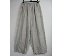 LAGENLOOK 100% LINO PANTALONI ITALIANI 8 COLLI 3 TAGLIE: Plus:1 Plus:2 Plus:3