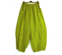 LAGENLOOK 100% LINO PANTALONI ITALIANI 8 COLLI 3 TAGLIE: Plus:1 Plus:2 Plus:3