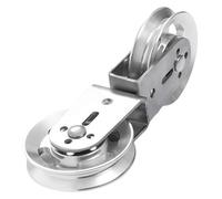 Lager Riemenscheibe - Drahtseilrolle Zum Heben,Traction Pulley System, Double Snatch Block Pulley Heavy Duty, Seilrollen Aus Nylon-/Aluminiumlegierung Zum Heben
