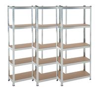 Lagerregal Scaffali a Incastro Scaffalatura Officina Cantina Carico Pesante