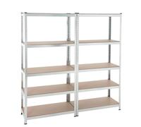 Lagerregal Scaffali a Incastro Scaffalatura Officina Cantina Carico Pesante