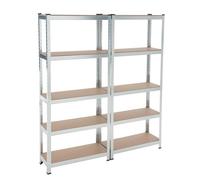 Lagerregal Scaffali a Incastro Scaffalatura Officina Cantina Carico Pesante