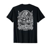 Lagerthas Shieldworks costruito per Il Muro dello Scudo Vichingo Maglietta