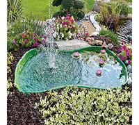 Laghetto da Giardino Preformato 600 Lt Kit Vasca Verde Mod Bolsena + Filtro interno , misura vasca 178×130×45 per Pesci, Tartarughe, Ninfee, Piante Palustri e Stagni Artificiali da Esterno