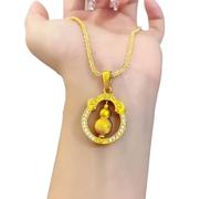 Lagnlnaoy Feng Shui Amuleto Ciondolo La Chiave per Sbloccare Buona Fortuna e Suono Salute Talismano Buona Fortuna Charms Cultura Salute Feng Shui Decorazione Cinese Zen Decor ottenere ben presto