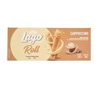 Lago 1968, Roll Break 80g, Cannoli di Wafer Ripieni di Crema al Cappuccino 66%