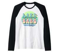 Lago Avventura Campeggio Retro Babe Y2K Natura Ragazze Viaggio Maglia con Maniche Raglan