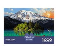 Lago Crater Isola Stregone Puzzle in Legno Impermeabile Puzzles Da 1000 Pezzi Regali Per Adulti Colorati Giochi Di Impegnativi