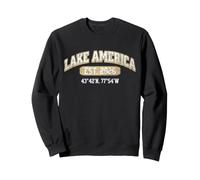 Lago d'America 2026 Coordinate Varsity Vintage Felpa