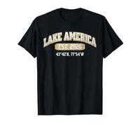 Lago d'America 2026 Coordinate Varsity Vintage Maglietta