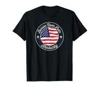 Lago del fiume Barren - Souvenir patriottico del Kentucky Maglietta