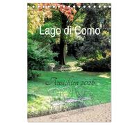 Lago di Como Ansichten 2026 (Tischkalender 2026 DIN A5 hoch), CALVENDO Monatskalender: Monatskalender mit künstlerischen Ansichten von Örtlichkeiten rund um den Comer See