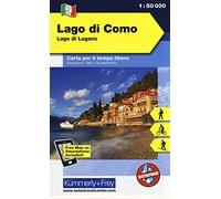 Lago di Como, lago di Lugano 1:50.000. Carta escursionistica: Wanderkarte: 9