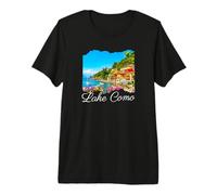 Lago di Como Maglietta Premium
