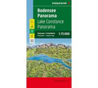 Lago di Costanza 1:75.000. Bodensee panorama: Mit Panoramakarte: AK 0227