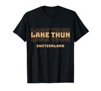 Lago di Thun Svizzera Maglietta