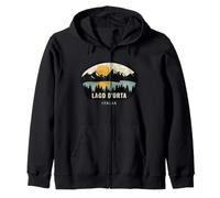 Lago d'Orta Italia Design Vacanze Souvenir Felpa con Cappuccio