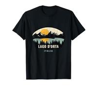 Lago d'Orta Italia Design Vacanze Souvenir Maglietta