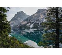 Lago e bosco ai piedi della montagna - Puzzle in legno da 3000 pezzi - Puzzle per famiglie per adulti e ragazzi