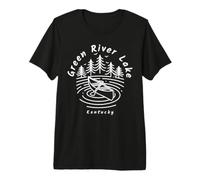 Lago Green River Kentucky Maglietta Premium