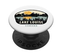 Lago Louise Canada, souvenir di vacanza canadese PopSockets PopGrip Adesivo