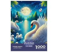 Lago Luna Puzzle Impossible 1000 Pezzi guarire la tranquillità Decorazione Per La Casa. Rilassamento E Intelligence Per Adulti E Bambini Da 12 Anni 38x26cm/1000pcs