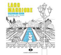 Lago Maggiore colouring book. Art therapy - Relax - Mandala