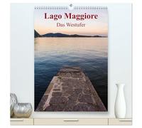 Lago Maggiore - Das Westufer (hochwertiger Premium Wandkalender 2026 DIN A2 hoch), Kunstdruck in Hochglanz: Die schönsten Landschaften um den Lago Maggiore, gesehen vom Westufer